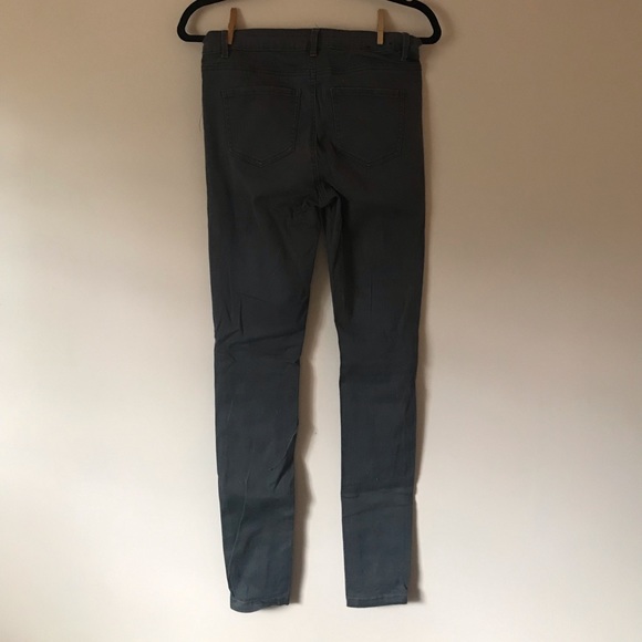Grey High Rise Skinny Jean - Picture 2 of 3